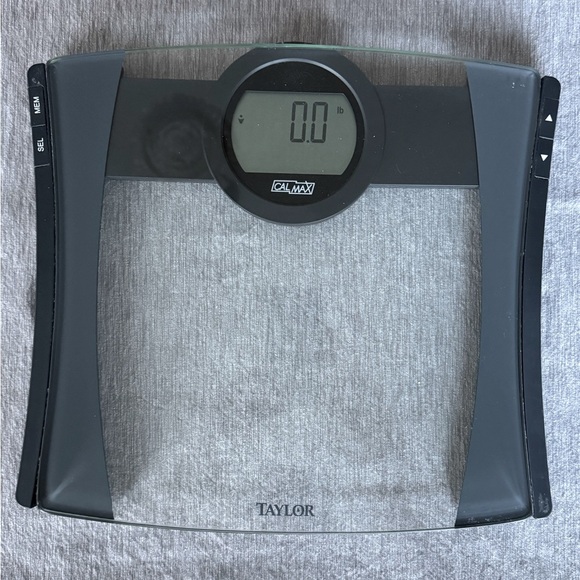 Taylor Digital Glass Bathroom Scale - Picture 1 of 3